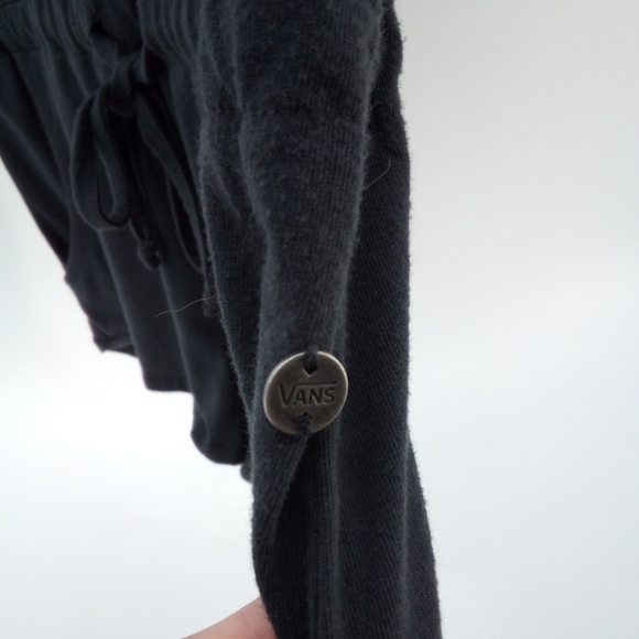 Vans Romper Black Drawstring Waist M Skater Retro Early 2000's - Picture 7 of 8